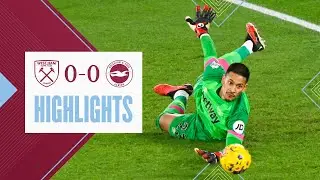 West Ham 0-0 Brighton | Areola Stars In Goalless Draw | Premier League Highlights