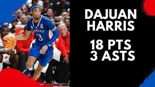 Dajuan Harris Highlights vs. Texas Tech | 1/3/23 | 18 Pts, 3 Asts