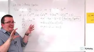 A-Level Further Maths I4-03 2nd Order Differential Equations: The Auxiliary Equation