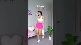 my weekly workout routine as outfits 🏃‍♀️🏋️‍♀️🧘‍♀️ sub for more outfit ideas 🫶