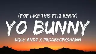 Ugly Andz x Prodbycpkshawn - Yo Bunny (Pop Like This Pt.2 Remix) (Lyrics) | Swerve and a dip