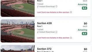 St. Louis Cardinals tickets for sale online for $0