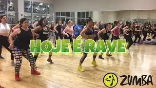 HOJE É RAVE - Barbara Labres (Zumba Choreography)