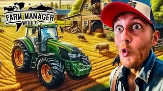 Die ersten SCHRITTE zum eigenen BAUERNHOF #01 | Farm Manager World 24