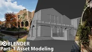 Unreal Engine 5 Environment - Blender - Part 1: Asset Modeling