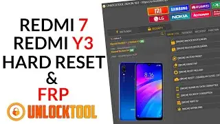 REDMI 7 | Y3 HARD RESET AND FRP WITH UNLOCKTOOL 2024