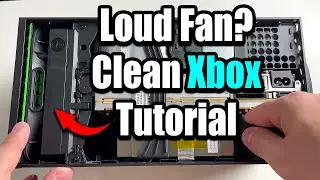 How to Clean Xbox Series X & Fix Loud Fan Noise! Xbox Cleaning & Loud Fan Noise Easy Fix!