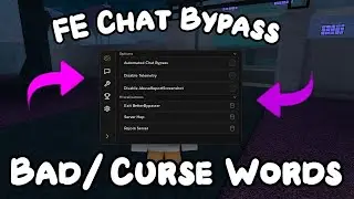 [NEW] Roblox FE Chat Bypass Script | Bad Words | Curse Words | PASTEBIN