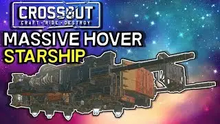 Crossout -- Inverted Cab Advanced Hover Tsunami Starship