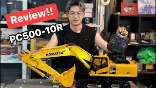 รีวิว KOAMTSU PC500-10R 1/12 แม็คโครบังคับคันละแสนกว่า โทร 082-4171710 #excavator