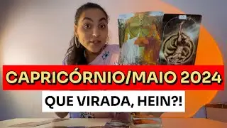 ♑️CAPRICÓRNIO/MAIO24 - A Volta Por Cima Nas Relações! Um Encontro Entre Almas.