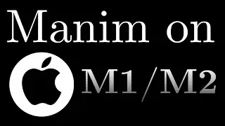 Installing ManimCE/GL on MacOS M1/M2 Ventura 2023