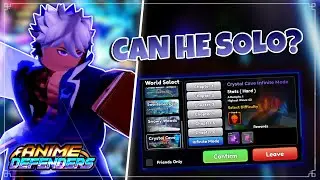 How Far Can Gojo (Rift Sorcerer) Reach in NEW Infinite Mode? | Anime Defenders