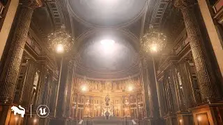 [UE4] Cathedral Interior Showreel Unreal Engine 4 / Marketplace Content