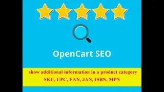 Opencart 3 - show additional information in a product category