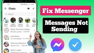 Fix Couldn't Send Message In Messenger 2024 | Message Failed To Send | Messenger Can't Send Messages