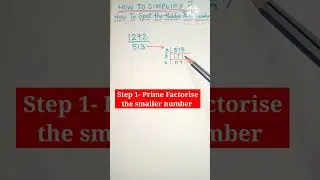 How to Simplify these Fractions ?  #shorts  | Useful tip for Numericals