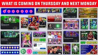 New Update v4.1.0 😍🔥 | New Premium Club Pack | What Is Coming On Thursday & Monday In eFootball 2025