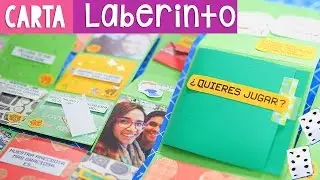 CARTA LABERINTO: Regalo original para amiga o novio (Fácil) ✄ Craftingeek