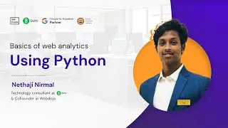 Basics of Web Analytics using Python| Nethaji Nirmal | Data Science | Zen class Official