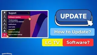 [LG TV Update] How can I update the TV software (firmware)? [ How to update an LG Smart TV ? ]