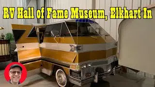 RV Hall of Fame Museum, Elkhart Indiana 🤠 Vintage Camper Tour 👍 #museum #rv #indiana