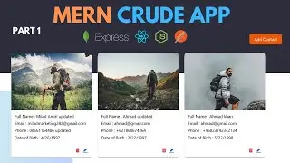 Building a full-stack Contact App using MERN Stack  +| Postman Api tutorial 2023