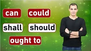 شرح can could shall should ought to في اللغة الانجليزية : افعال المودال : الافعال الناقصة modal ✅