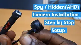 AHD Spy/hidden CCTV camera Installation