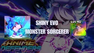 Shiny Monster Sorcerer Showcase In Anime Defenders