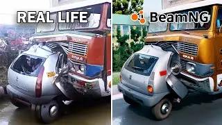 Accidents Based on Real Life Incidents | BeamNG.drive #31