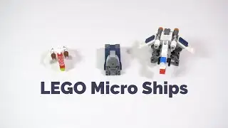 LEGO Micro MTT, Republic Gunship, Dropship and AT-OT