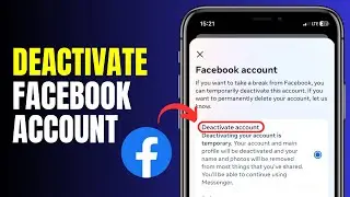 How To Deactivate Your Facebook Account [2024]