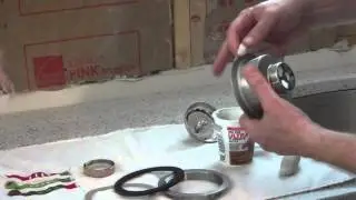 How to Install a Kitchen Sink Basket Strainer