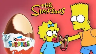 The Simpsons Kinder Surprise COMMERCIAL (Australian Version) LOST MEDIA