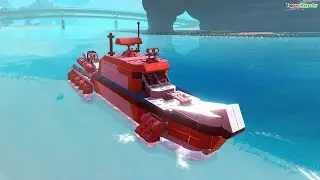 Исследуем просторы морей в Trailmakers на уникальном водном транспорте! Часть 3!