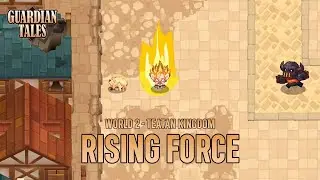 World 2 Side Stage: Rising Force (ENG Sub | JP Dub)【Guardian Tales】