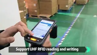 Handheld UHF RFID PDA Barcode scanner