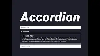 #javascript #javascript Building a JavaScript Accordion A Step-by-Step Guide