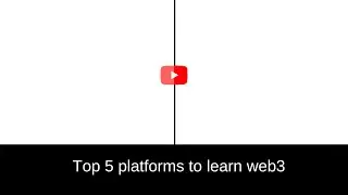 Top 5 Youtube channel to learn web3 and blockchain development #shorts