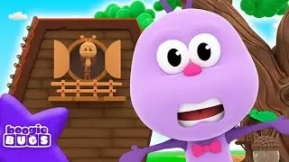 Hickory Dickory Dock | BOOGIE BUGS 🌈  PREMIERE 🎵 NURSERY RHYMES FOR KIDS