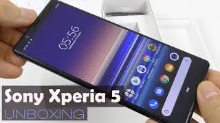 După 1 vine 5! Sony Xperia 5 Unboxing (Telefon cu cameră triplă, cel mai îngust ecran din 2019)