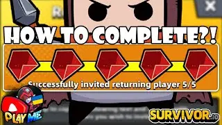 RETURN 5 PLAYERS BACK TO THE GAME! - Survivor.io Returning Invite GUIDE