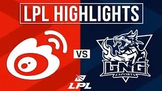 WBG vs LNG Highlights ALL GAMES | LPL 2024 Summer Playoffs | Weibo Gaming vs LNG Esports