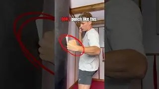 DO NOT punch like this…