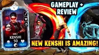 MK Mobile. MK1 Kenshi Gameplay + Review. He is SUPER FUN! How Good He Really Is?