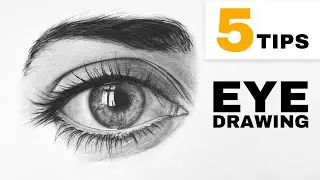 TIPs For  Eye Drawing - Fix this to make your drawing Realistic