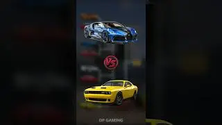 Dodge Challenger vs Bugatti Divo battle! Which car will win? 😎