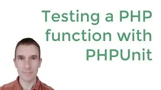 Unit test a function with PHPUnit