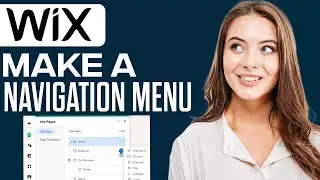 How To A Navigation Menu Header In Wix Website | Simple Tutorial